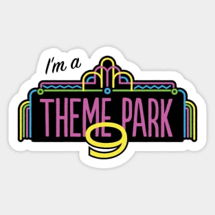 Theme Park 9 Sticker